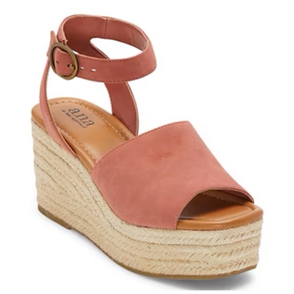 a.n.a women's Laskie wedge sandals